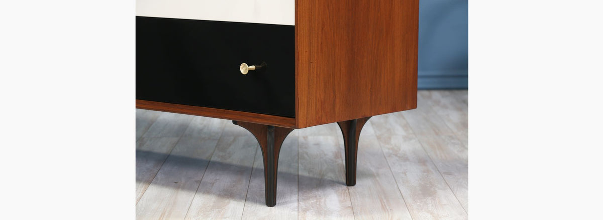 Richard Thompson Lacquered & Walnut Dresser for Glenn of California-2