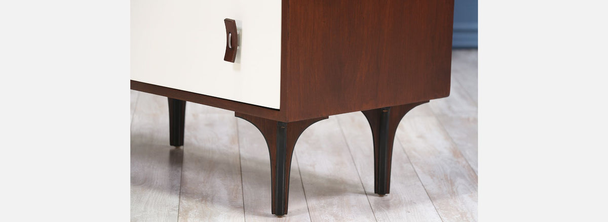 Stanley Young Lacquered & Walnut Chest for Glenn of California 