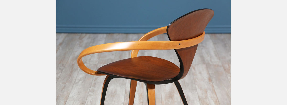 Norman Cherner "Pretzel" Armchairs for Plycraft