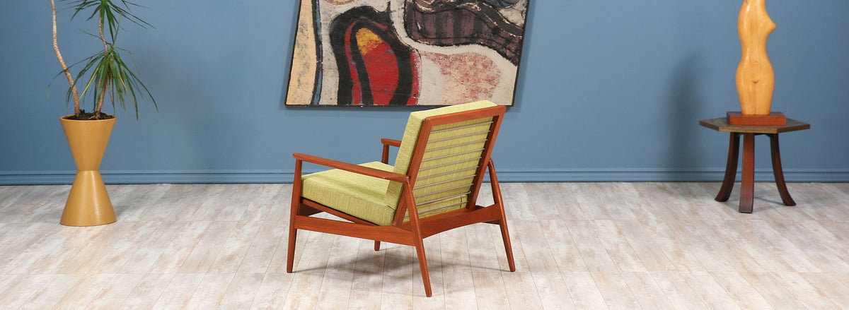 Danish Modern Teak Lounge Chair -Denmark