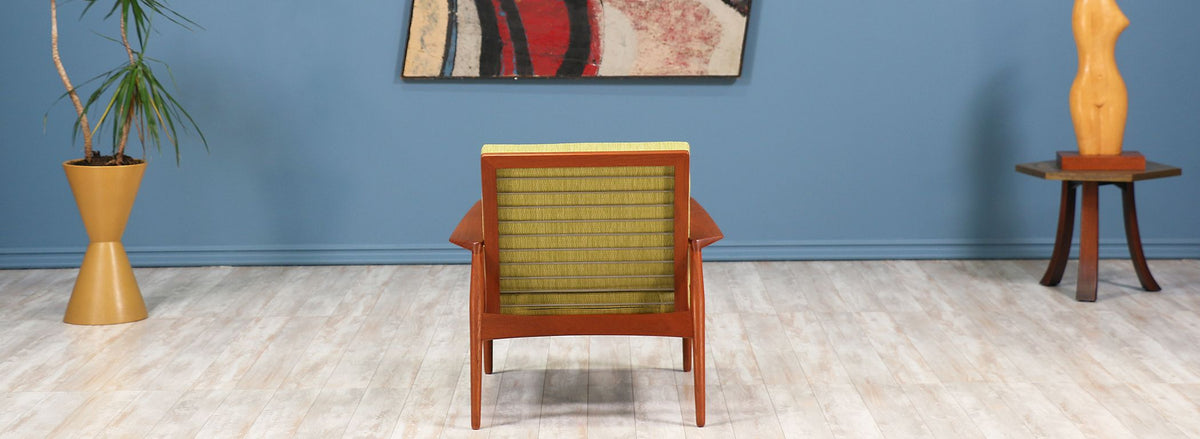 Danish Modern Teak Lounge Chair -Denmark