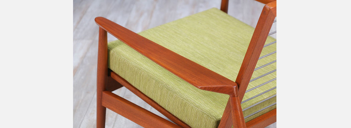 Danish Modern Teak Lounge Chair -Denmark