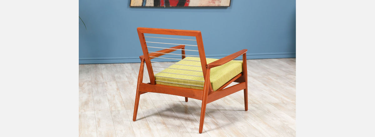Danish Modern Teak Lounge Chair -Denmark