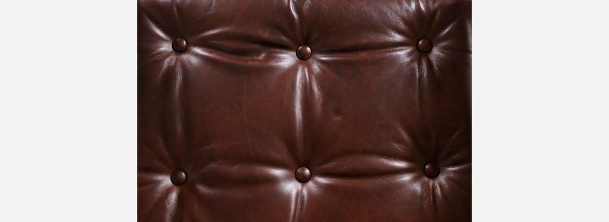 Vintage “Sirocco” Safari Leather Lounge Chair by Arne Norell