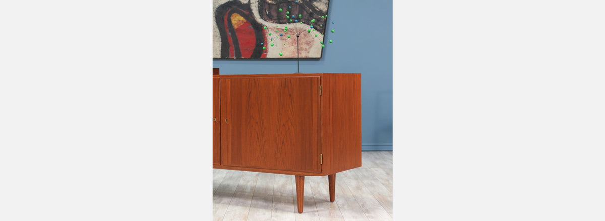 Hundevad & Co. Teak Credenza by Carlo Jensen
