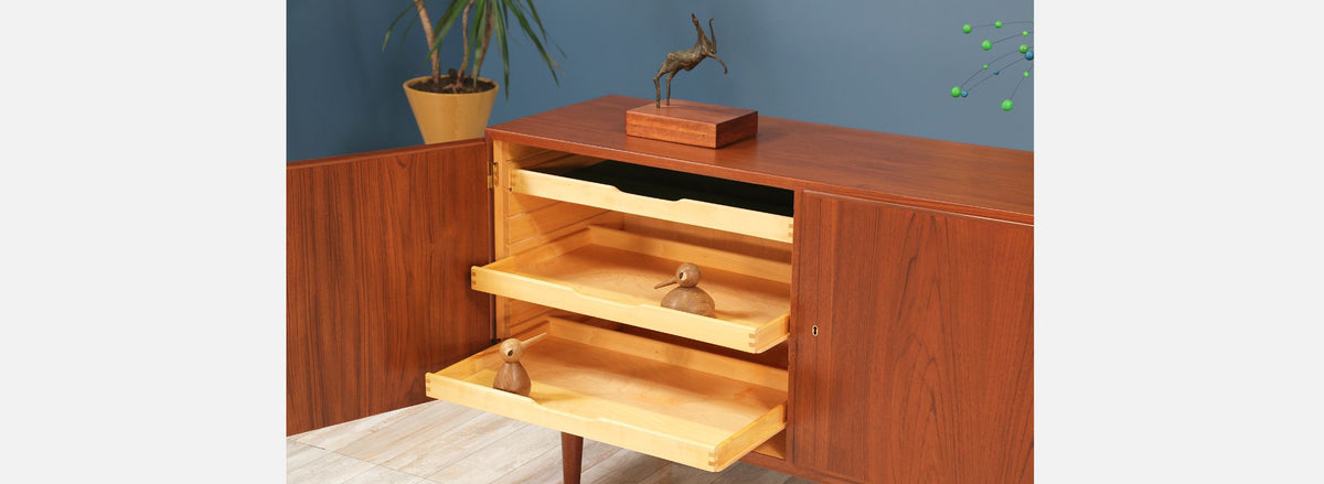 Hundevad & Co. Teak Credenza by Carlo Jensen
