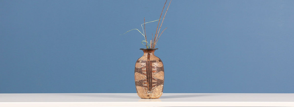 Marguerite Wildenhain Stoneware Base for Pond Farm Studio
