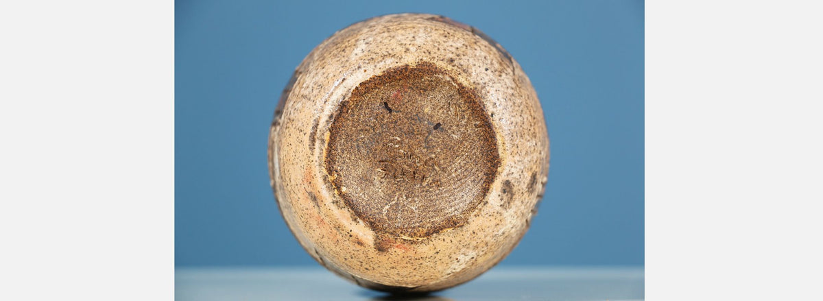 Marguerite Wildenhain Stoneware Base for Pond Farm Studio
