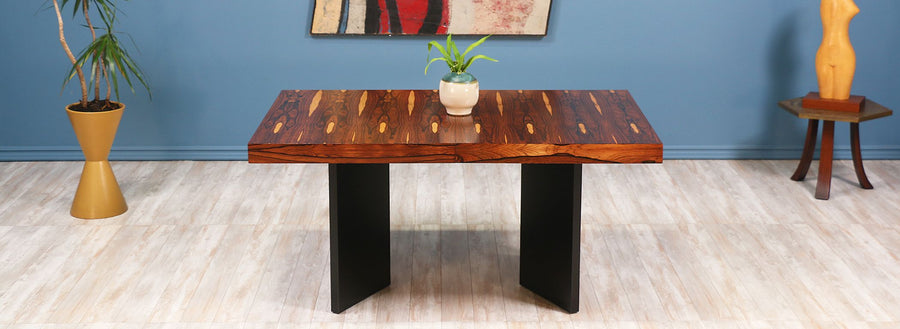 Mid-Century Modern Brazilian Rosewood Dining Table