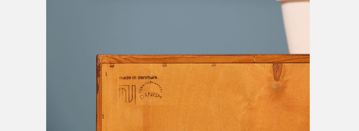 Carlo Jensen Bi-Folding Door Rosewood Credenza for Hundevad & Co.
