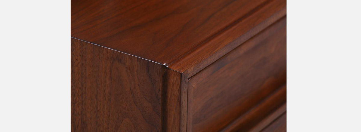 John Keal Walnut Dresser for Brown Saltman