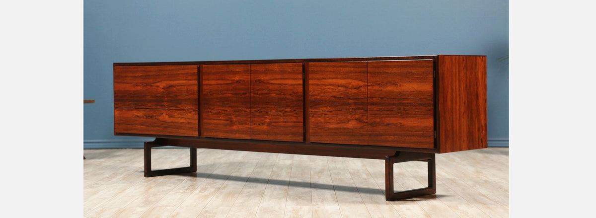 Arne Hovmand Olsen Rosewood Credenza for Mogens Kold