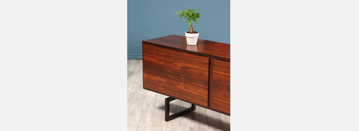 Arne Hovmand Olsen Rosewood Credenza for Mogens Kold