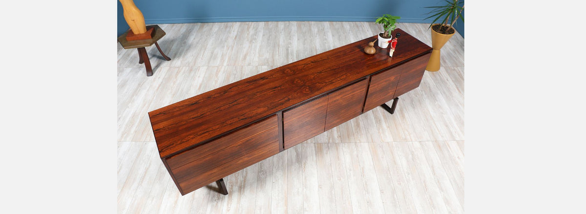 Arne Hovmand Olsen Rosewood Credenza for Mogens Kold