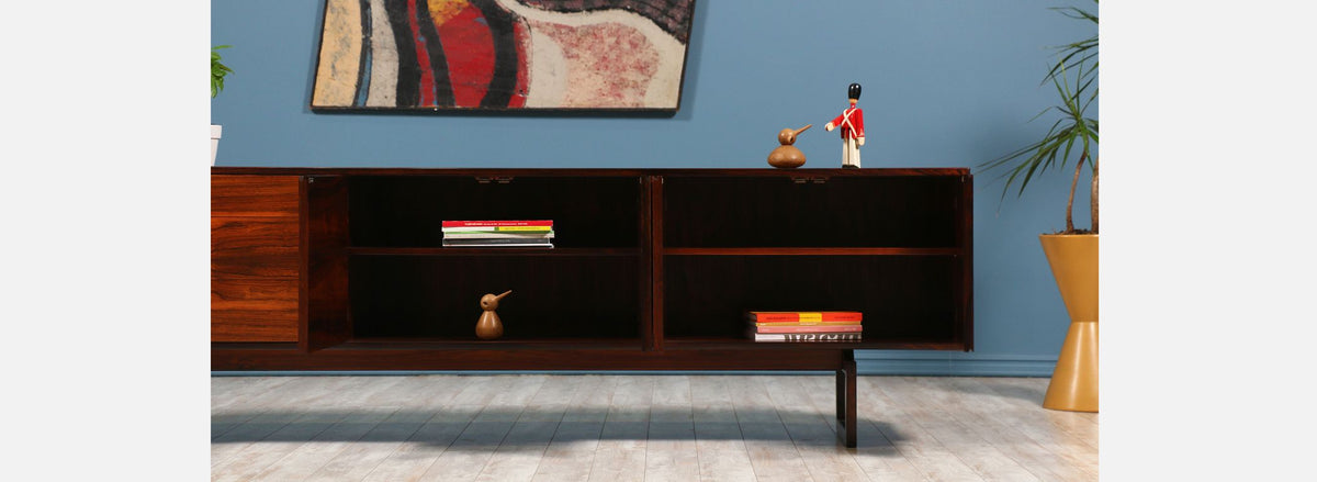 Arne Hovmand Olsen Rosewood Credenza for Mogens Kold