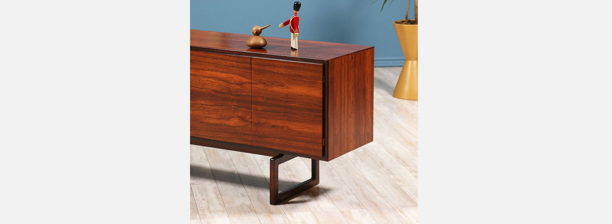 Arne Hovmand Olsen Rosewood Credenza for Mogens Kold