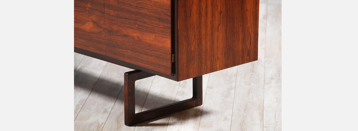 Arne Hovmand Olsen Rosewood Credenza for Mogens Kold