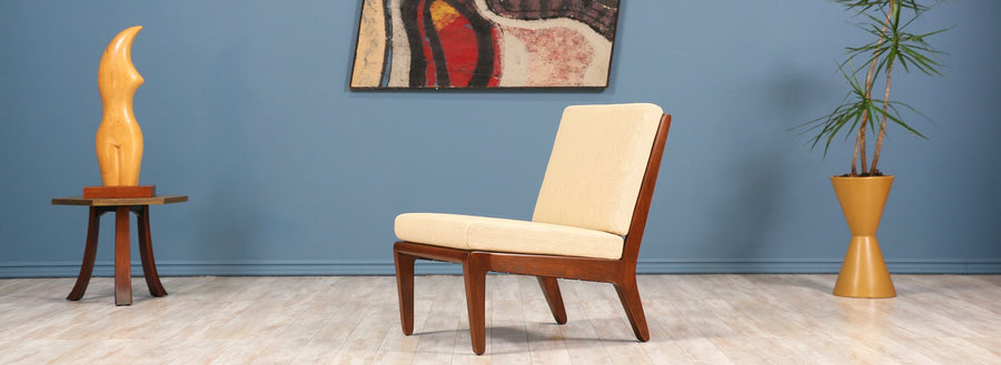 Edward J. Wormley “Precedent” Slipper Lounge Chair for Drexel