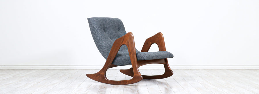 Adrian Pearsall Model 812-CR Sculpted Rocking Chair for Craft Associates
