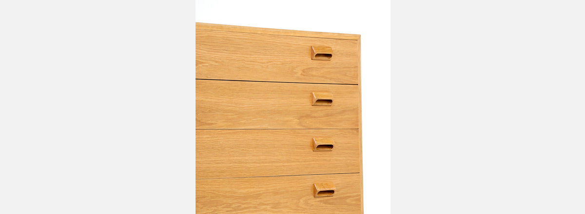 Børge Mogensen Oak Chest of Drawers for Søborg Møbler