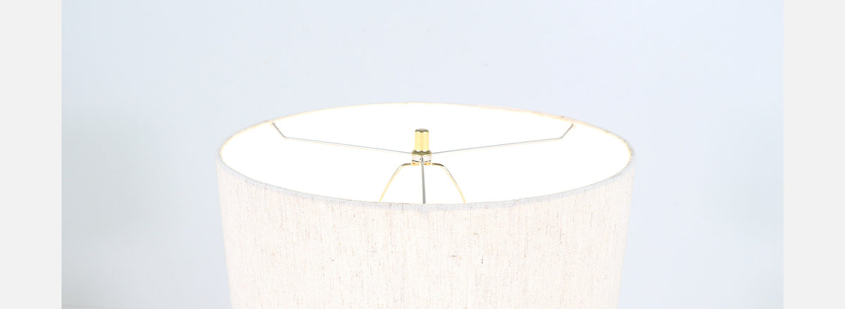 Mid-Century Modern Stacked-Ball Chrome Table Lamp by George Kovacs