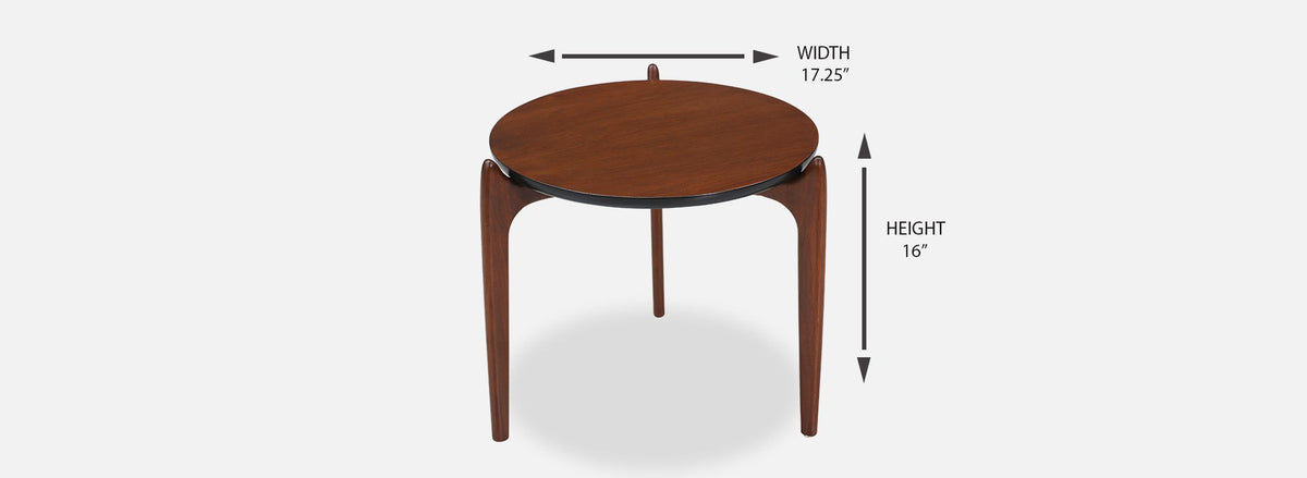 Adrian Pearsall Tri-Leg Side Table for Craft Associates