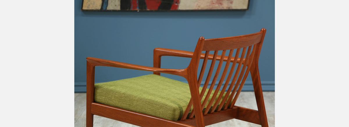 Folke Ohlsson Model 75-C Teak Lounge Chair for Dux 2