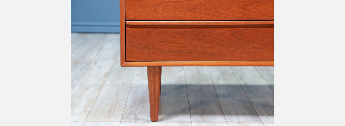 Pair of Norwegian Modern Teak Chest by Westnofa
