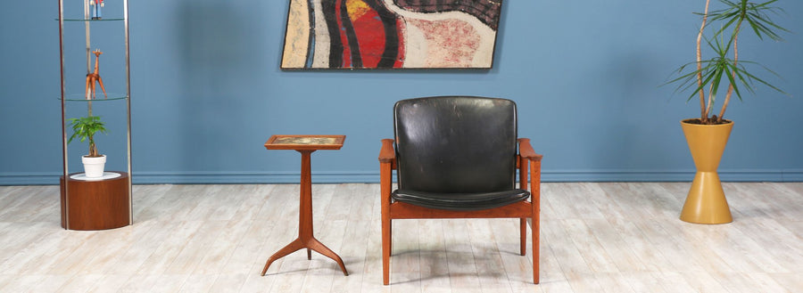 Fredrik Kayser Model-711 Lounge Chair for Vatne Lenestolfabrik 