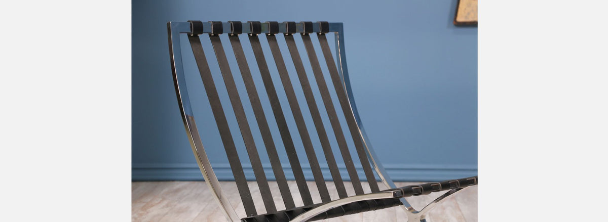 Original Ludwig Mies van der Rohe “Barcelona” Lounge Chairs for Knoll