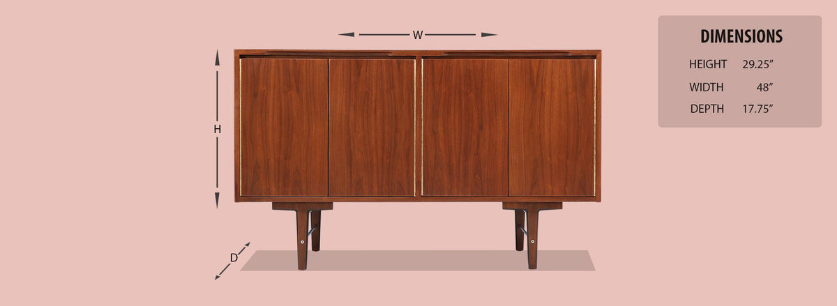 Kipp Stewart & Steward MacDougall Credenza for Glenn of California