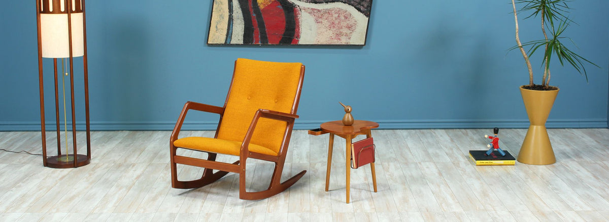 Georg Jensen Model-100 Rocking Chair for Kubus Møbler