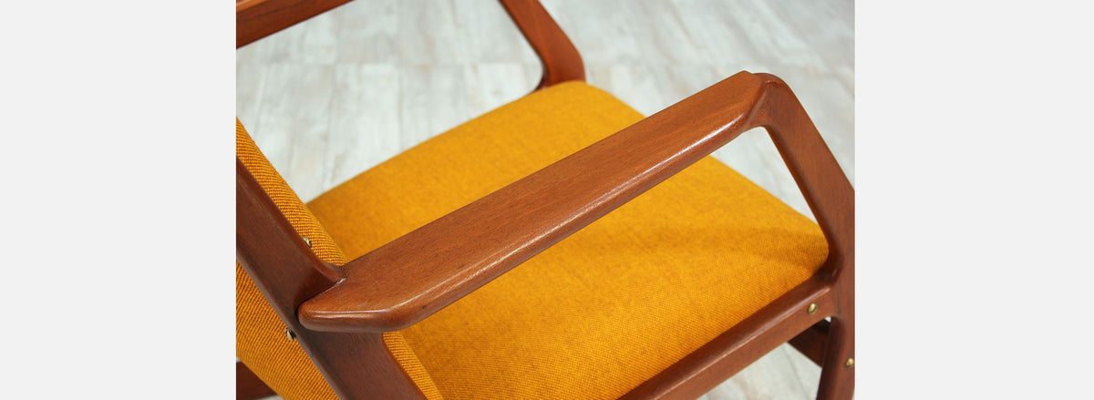 Georg Jensen Model-100 Rocking Chair for Kubus Møbler