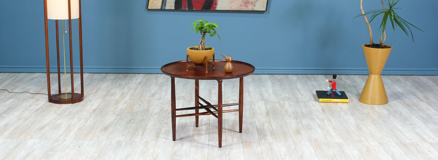 Poul Hundevad Rosewood Side Table for Vamdrup Stolefabrik