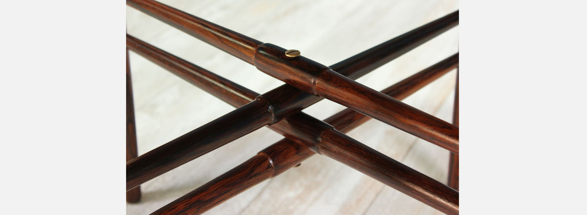 Poul Hundevad Rosewood Side Table for Vamdrup Stolefabrik