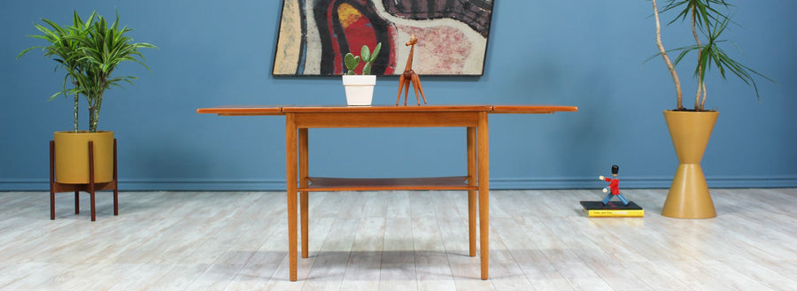 Børge Mogensen Drop-Leaf Table for Søborg Møbler
