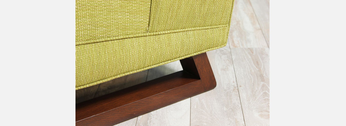 Paul Laszlo Style Lounge Chair with Sled Base