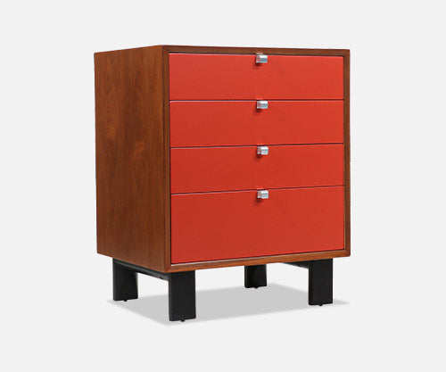 George Nelson Lacquered Chest of Drawers for Herman Miller