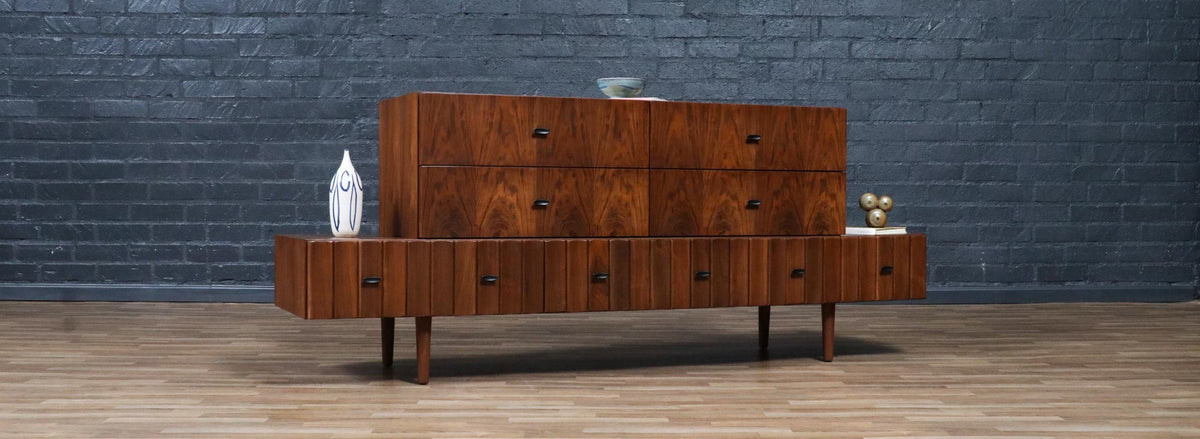 Mid-Century Canadian Brutalist Modular Dresser