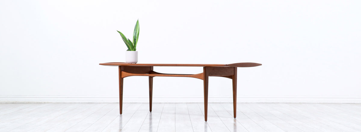 Tove & Edvard Kindt-Larsen Teak Coffee Table for France & Son