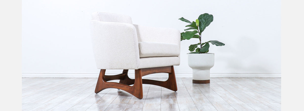 Adrian Pearsall Barrel Lounge Chairs for Craft Associates