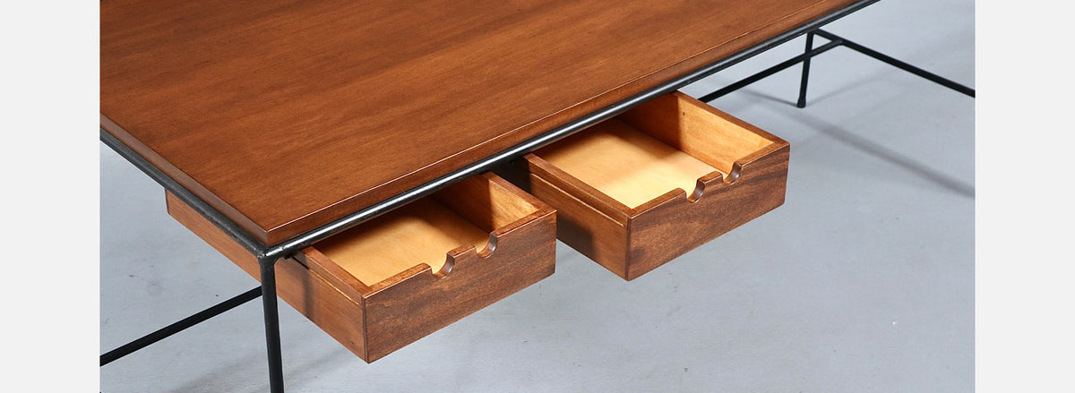 Paul McCobb "Planner Group" Iron Desk / Table for Winchendon Furniture