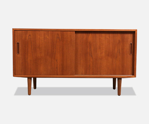 Danish Teak Credenza by Carlo Jensen for Hundevad