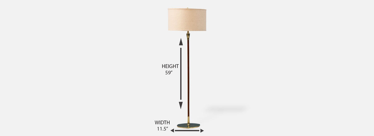 Mid Century Floor Lamp by Laurel Lamp Co.