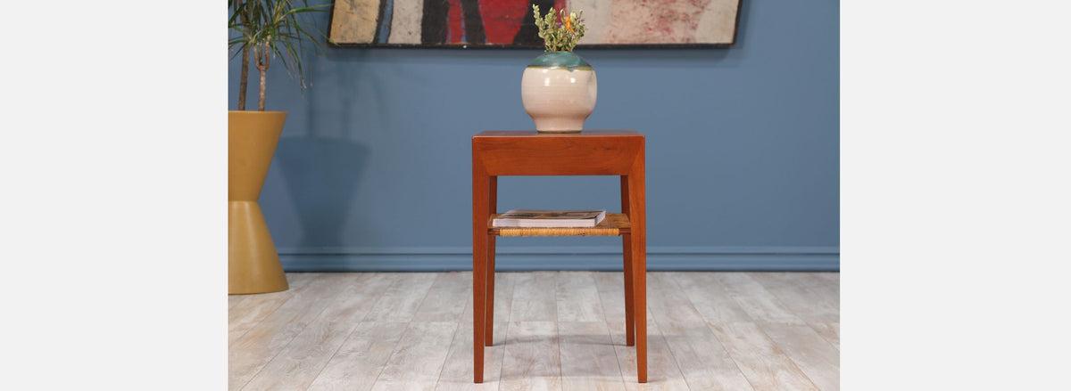 Severin Hansen Teak Night Stands for Haslev Møbelsnedkeri