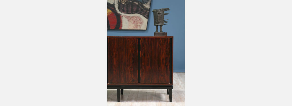 Mid Century Modern Brazilian Rosewood Credenza