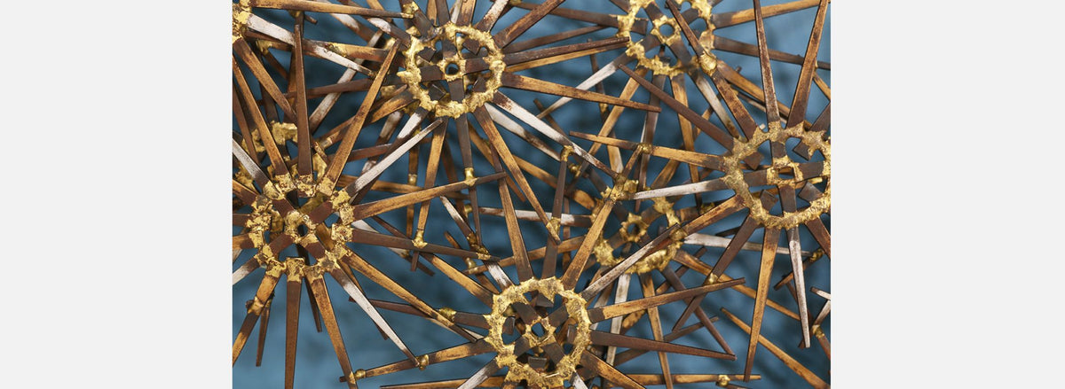 Marc Weinstein Starburst Wall Sculpture