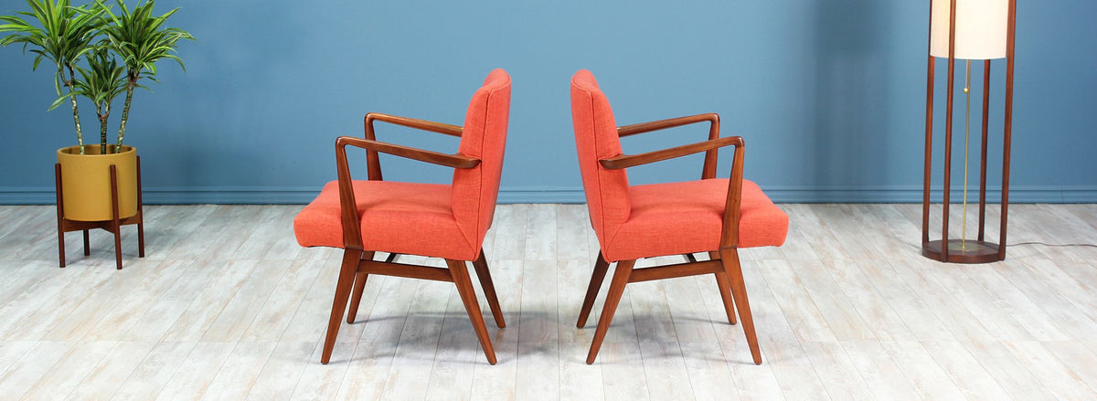 Jens Risom Easy Chairs for Knoll