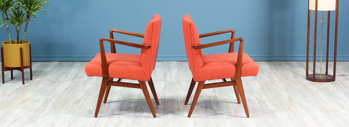 Jens Risom Easy Chairs for Knoll