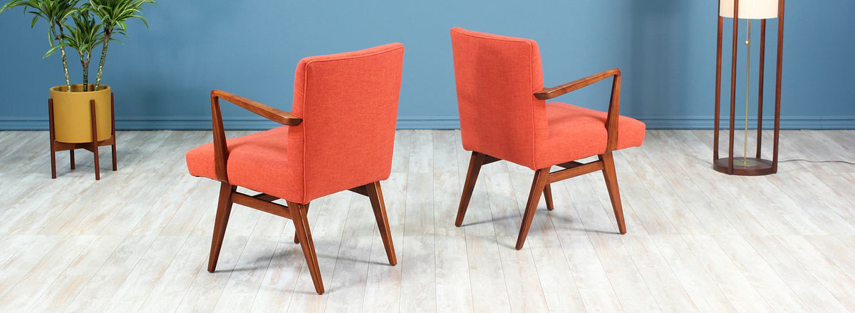 Jens Risom Easy Chairs for Knoll